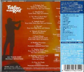 CD John Williams: Fiddler On The Roof (Original Motion Picture Soundtrack Recording) - 30th Anniversary Edition