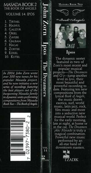 CD John Zorn: Ipos (Book Of Angels Volume 14)