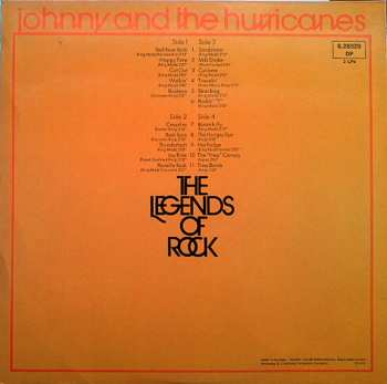 2LP Johnny And The Hurricanes: The Legends of Rock, Vol. 1