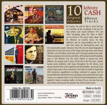 10CD/Box Set Johnny Cash: 10 Original Albums