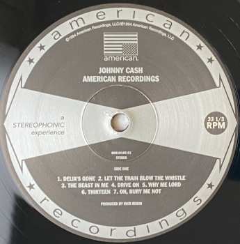 LP Johnny Cash: American Recordings