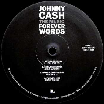 2LP Various: Johnny Cash: Forever Words