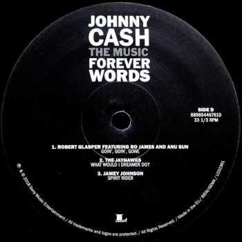 2LP Various: Johnny Cash: Forever Words