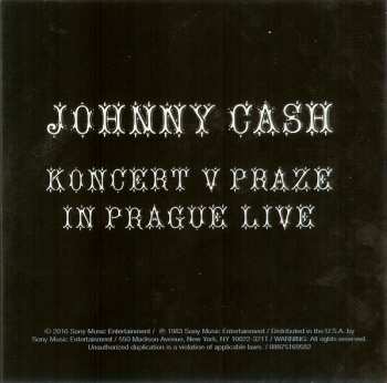 CD Johnny Cash: Koncert V Praze = In Prague Live