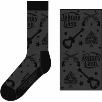 Merch Johnny Cash: Knöchelsocken Guitars 'n Guns