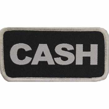 Merch Johnny Cash: Aufnäher Cash