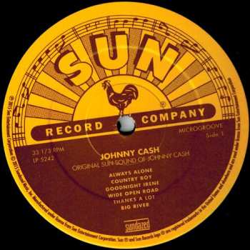 LP Johnny Cash: Original Sun Sound Of Johnny Cash LTD