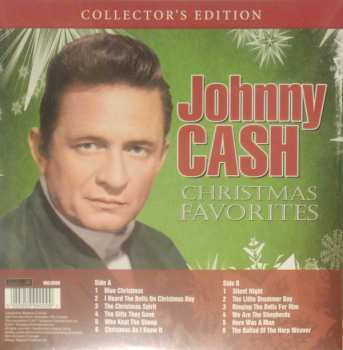 LP Johnny Cash: Christmas Favorites