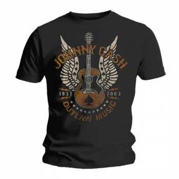 Merch Johnny Cash: T-Shirt Outlaw 