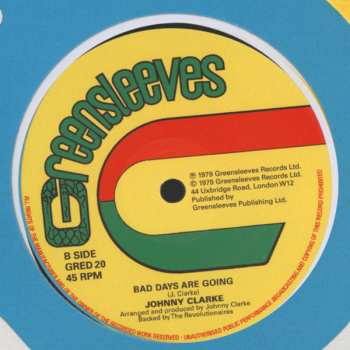 LP Johnny Clarke: Jah Love Is With I / Bad Days Are Going