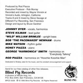 CD Johnny Dyer: Jukin'