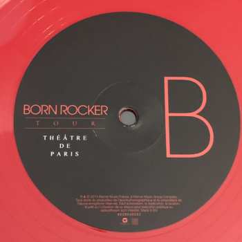 2LP Johnny Hallyday: Born Rocker Tour - Concert Au Théâtre De Paris LTD | CLR