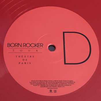 2LP Johnny Hallyday: Born Rocker Tour - Concert Au Théâtre De Paris LTD | CLR