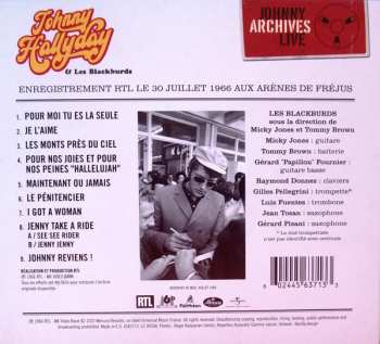 CD Johnny Hallyday: Fréjus 30 Juillet 1966 LTD | NUM