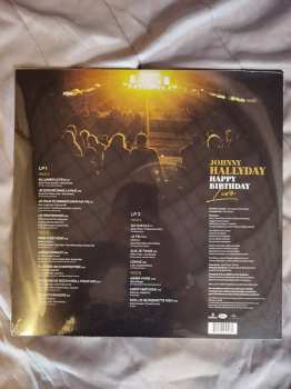 2LP Johnny Hallyday: Happy Birthday Live