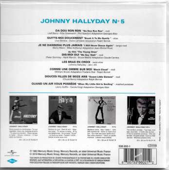 CD Johnny Hallyday: N°5 (Da Dou Ron Ron - Les Bras En Croix) LTD