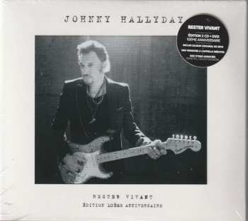 2CD/DVD Johnny Hallyday: Rester Vivant