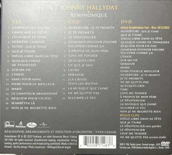 2CD/DVD Johnny Hallyday: Symphonique