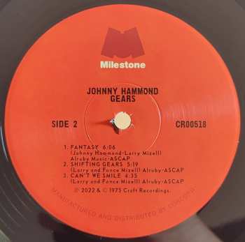 LP Johnny Hammond: Gears