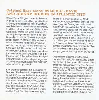 2CD Johnny Hodges: Con-Soul & Jazz - Wild Bill Is The Boss!