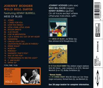 CD Johnny Hodges: Mess Of Blues