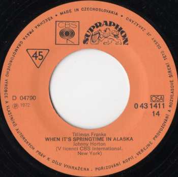 SP Johnny Horton: North To Alaska / When It's Springtime In Alaska