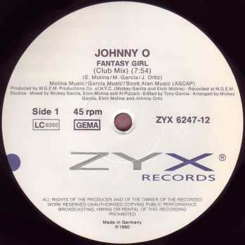 LP Johnny O: Fantasy Girl