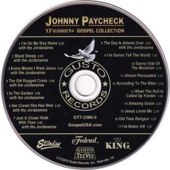 2CD Johnny Paycheck: 2 For The Price Of 1: Original Billboard Hits / 17 Number 1's Gospel Collection