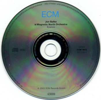 CD Jon Balke: Kyanos