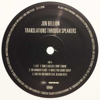 LP Jon Bellion: Translations Through Speakers