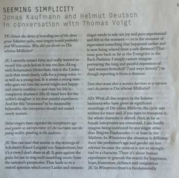 CD Franz Schubert: Die Schöne Müllerin