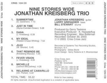CD Jonathan Kreisberg: Nine Stories Wide
