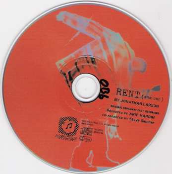 2CD Jonathan Larson: Rent - Original Broadway Cast Recording