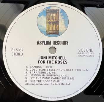 LP Joni Mitchell: For The Roses