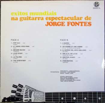 LP Jorge Fontes: Exitos Mundiais Na Guitarra Espectacular De Jorge Fontes
