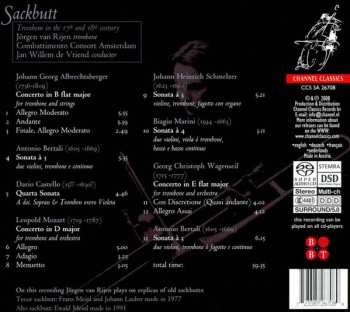 SACD Jörgen van Rijen: Sackbutt: Trombone In The 17th And 18th Century