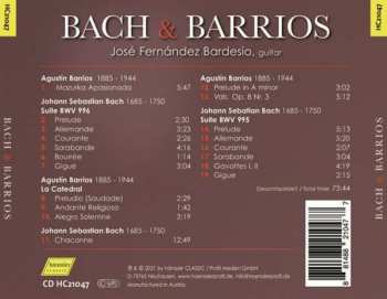 CD Jose Fernandez Bardesio: Bach & Barrios