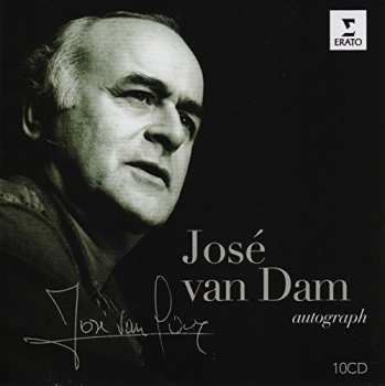 Album José van Dam: José Van Dam autograph