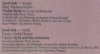 LP Václav Hybš Orchestra: Josef Suk • Václav Hybš Orchestra