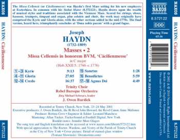 CD Joseph Haydn: Cäcilienmesse (Missa Cellensis In Honorem BVM)