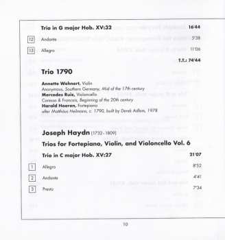 9CD/Box Set Joseph Haydn: Complete Piano Trios