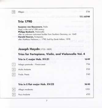 9CD/Box Set Joseph Haydn: Complete Piano Trios