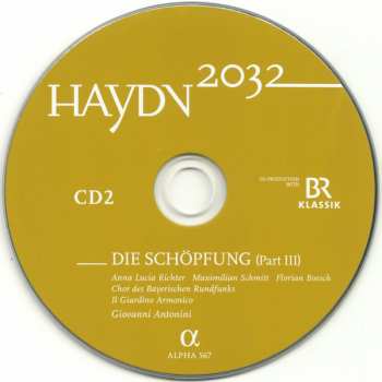 2CD Joseph Haydn: Die Schöpfung