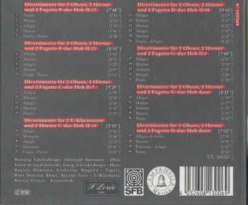 CD Joseph Haydn: Divertimenti Für Bläser - Feldparthien