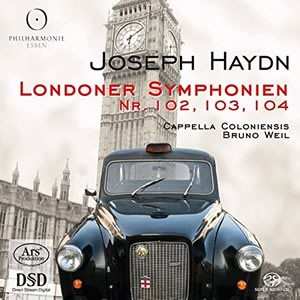 CD/SACD Joseph Haydn: Londoner Symphonien Nr. 102, 103, 104