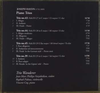 CD Joseph Haydn: Piano Trios Nos. 39, 43-45