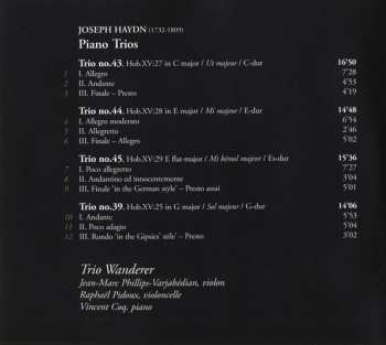 CD Joseph Haydn: Piano Trios Nos. 39, 43-45