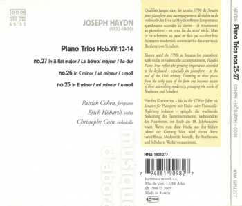 CD Joseph Haydn: Piano Trios Nos.25-27 DIGI
