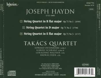 CD Joseph Haydn: String Quartets Op. 71