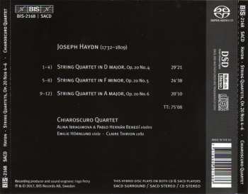 SACD Joseph Haydn: 'Sun' Quartets Op. 20 Nos 4–6